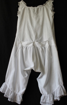 Victorian Combination Bloomers 1890s. from www.buckinghamvintage.co.uk
