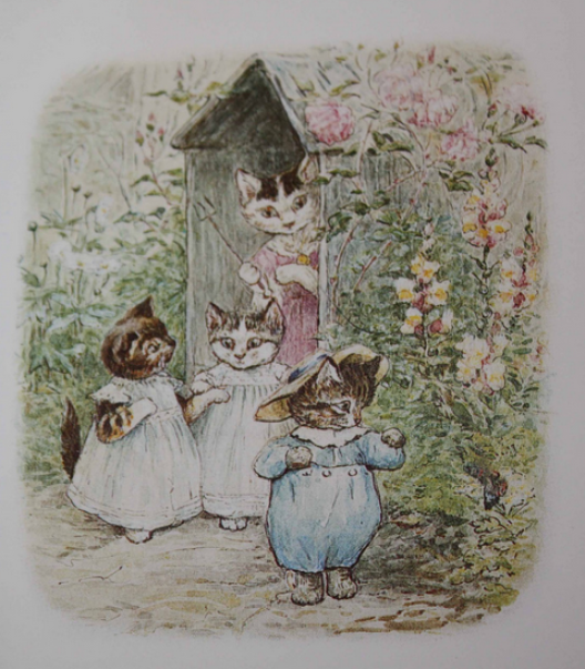 link to my shop for Victorian Clothes just like these from The Tale of Tom Kitten