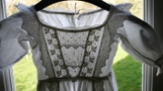 bodice of antique christening gown www.buckinghamvintage.co.uk